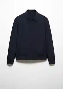 Chaqueta Grimaldi Navy Talla L Hombre Mango