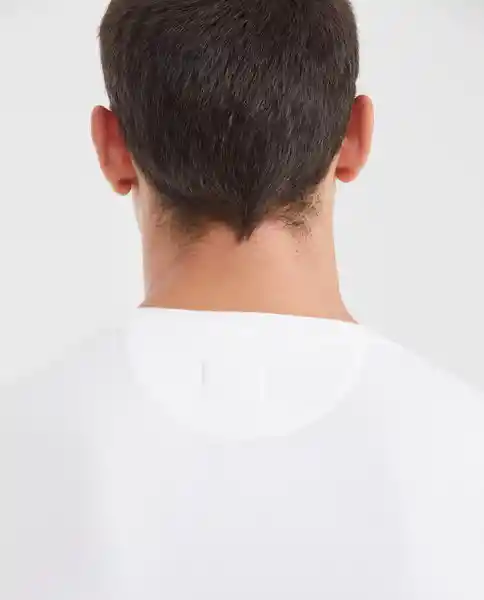 Camiseta V Neck Masculino Blanco 0 Claro Talla XL Chevignon