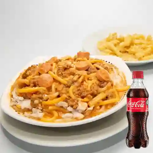 Combo Espaguetis Especiales +Cocacola Orig 400ml