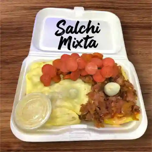 Salchi Mixta
