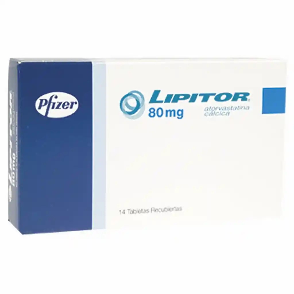 Lipitor Tabletas 80 Mg Caja