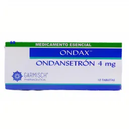 Ondax Scandinavia Pharma Ltda 4 Mg 10 Tabletas