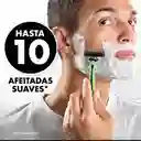 GILLETTE Prestobarba 3 Sport Cuchilla de Afeitar Máquina de Afeitar Hombre Afeitada al Ras y Suave 2 Uds