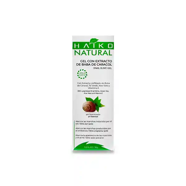 Haiko Natural Gel con Extracto de Caracol
