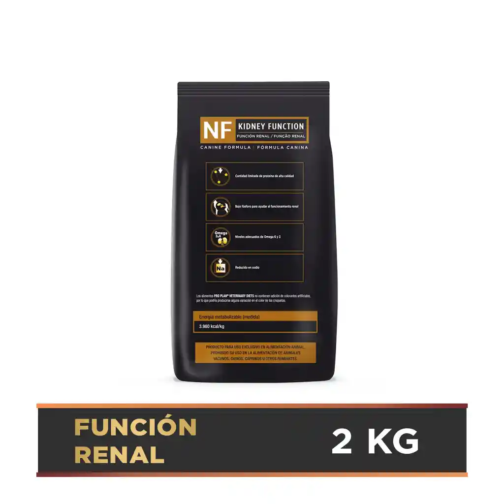 Comida para perro Purina Pro Plan Veterinary Diets NF Enfermedad Renal x 2kg