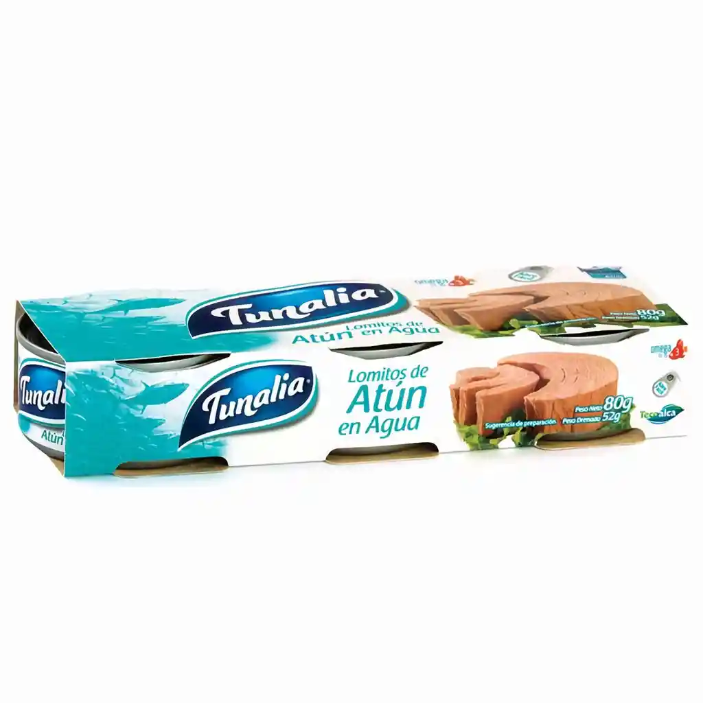 Tunalia Lomitos de Atun en Agua