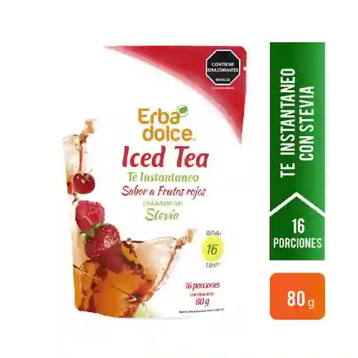 Iced Tea Erba Dolce Iced Tea Frutos Rojos (80 Gr)