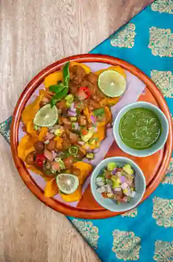 Chaat Masala Nachos