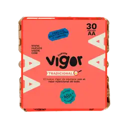 Vigor Huevos Rojos Tradicional Doble AA