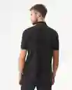 Camiseta Polo Mini Openings Negro Sombrio T L Chevignon