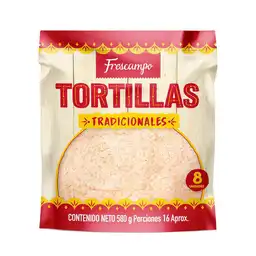 Frescampo Tortillas de Harina Tradicionales