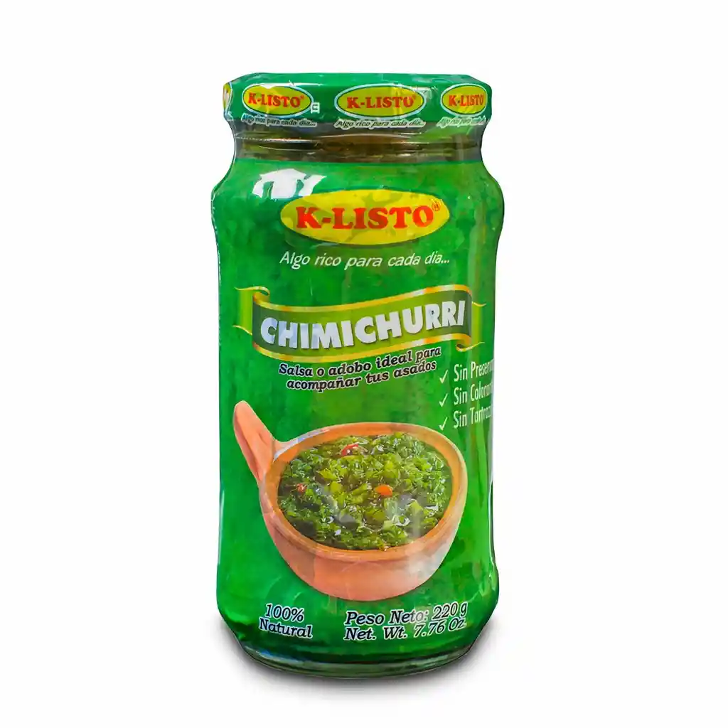 K-Listo Salsa Chimichurri