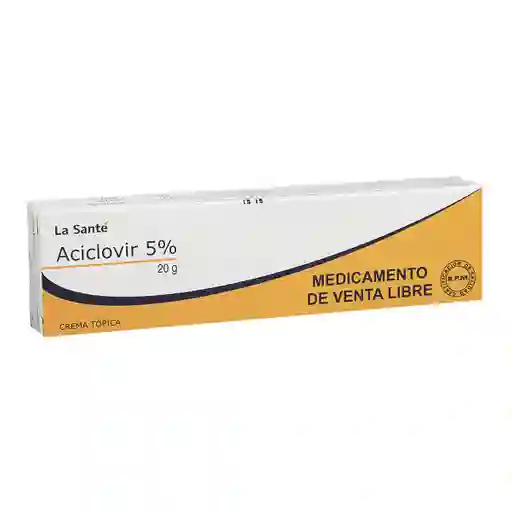 La Santé Aciclovir Crema Tópica (5 %)