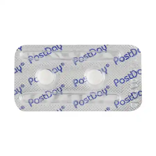 Postday (0.75 mg) 2 Tabletas