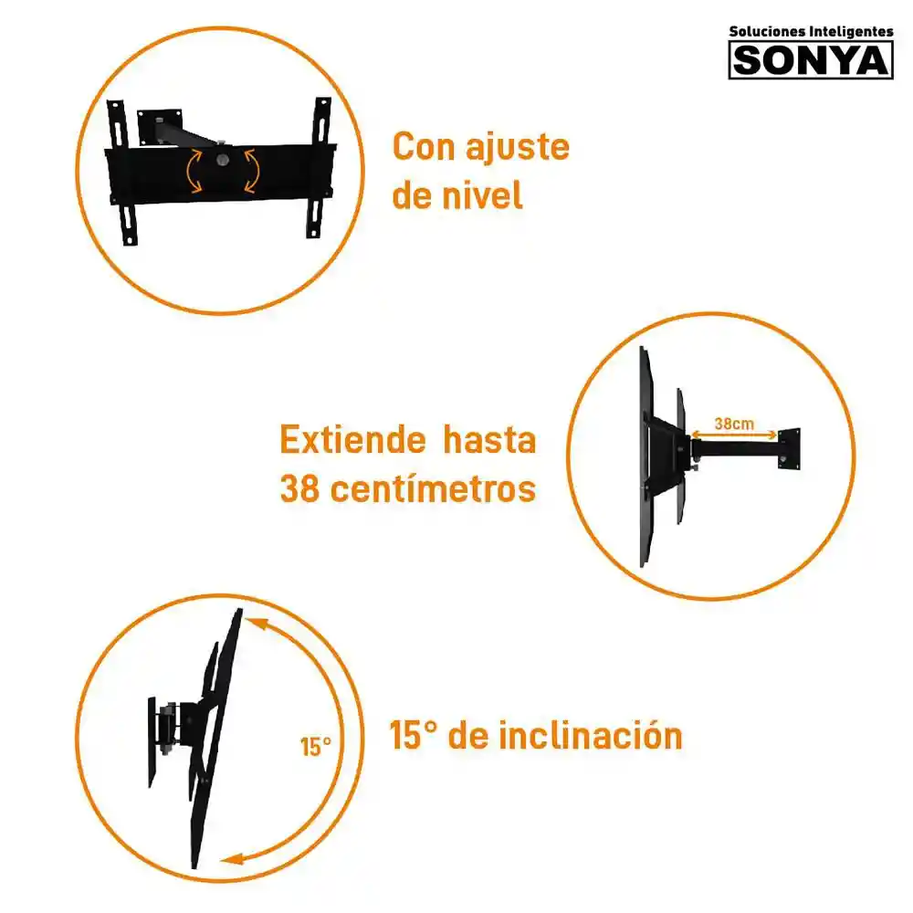 Soporte Tv Brazo 26 55 201306 Finlandek