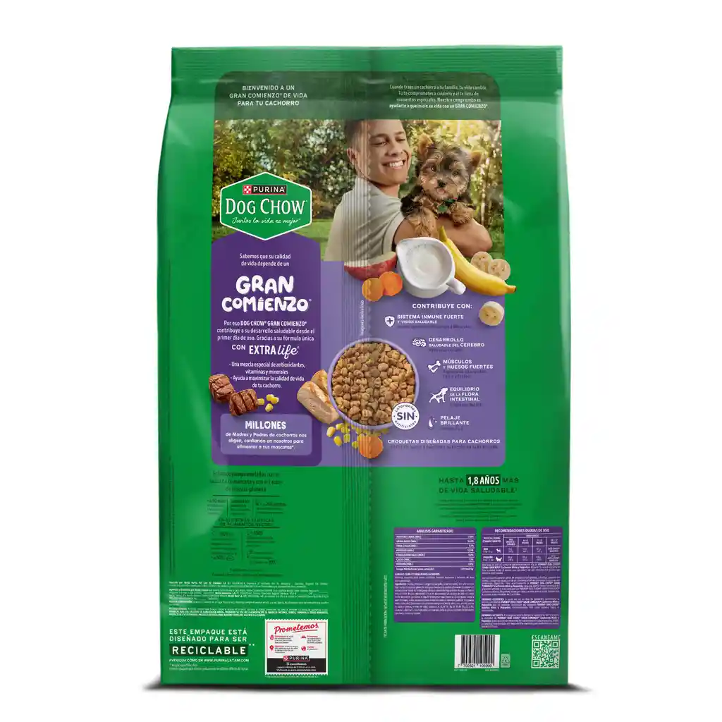 Comida para perro Dog Chow Cachorro minis y pequeños x 8 kg