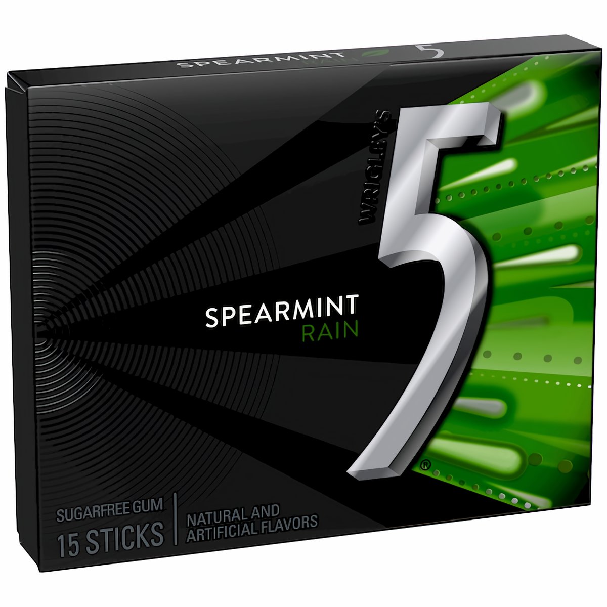 Chicle Wrigley Five Spearmint Rain - 15 pzas 40 g