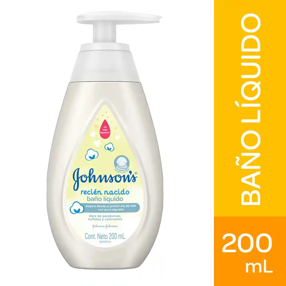 Johnson's Baby Baño Líquido Recién Nacido
