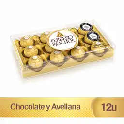 Ferrero Rocher Bombón de Chocolate y Avellanas