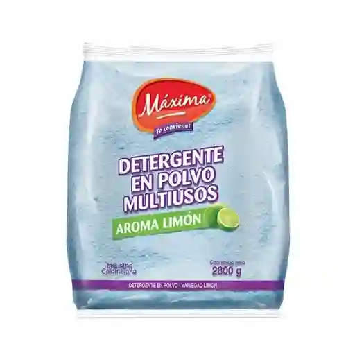 Máxima Detergente Multiusos Limon Polvo