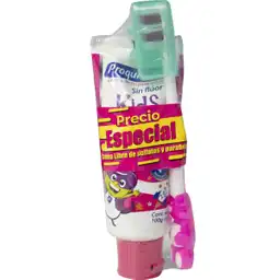 Proquident Crema Dental Sabor a Chicle + Cepillo Kids 