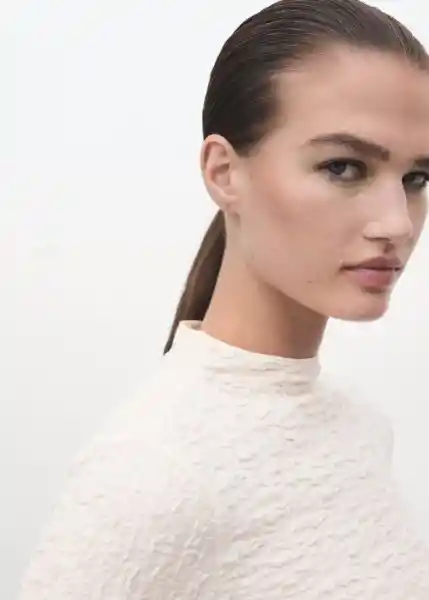 Top Sonia Crudo Talla S Mujer Mango