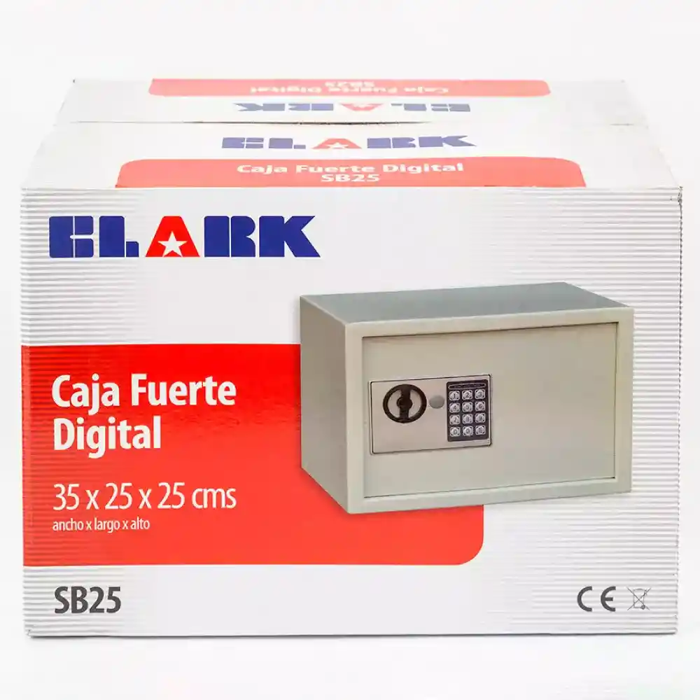 Home Caja Fuerte Clark Electrnica Sb25Ec