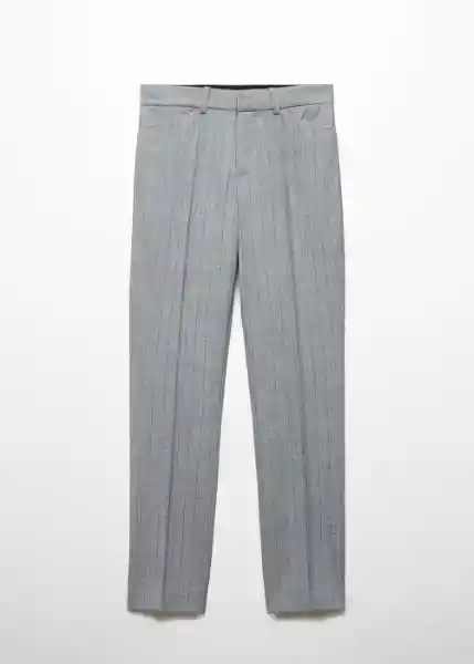 Pantalón Lyon Gris Claro Vigoré Talla 36 Mujer Mango