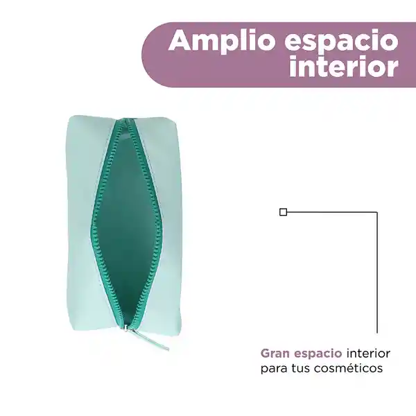Cosmetiquera de Corazón Las Chicas Superpoderosas Verde Miniso