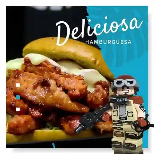 Hamburguesa soldado americano