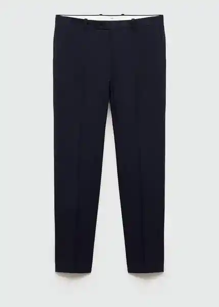 Pantalón Milan Navy Talla 46 Hombre Mango