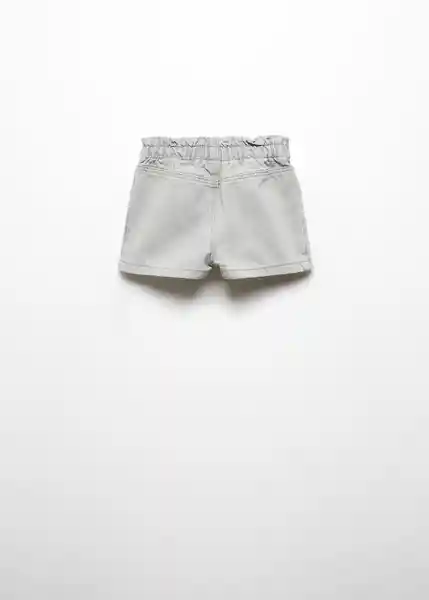 Short Pepi Tejano Gris Talla 72 Niñas Mango