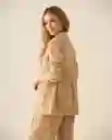 Chaqueta Beige Latte Medio Talla M 623G003 Esprit