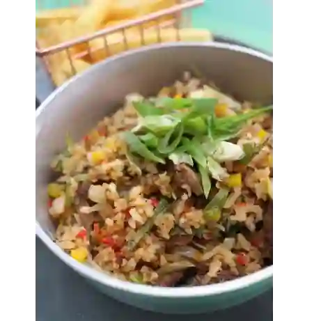 Arroz de Lomo de Res