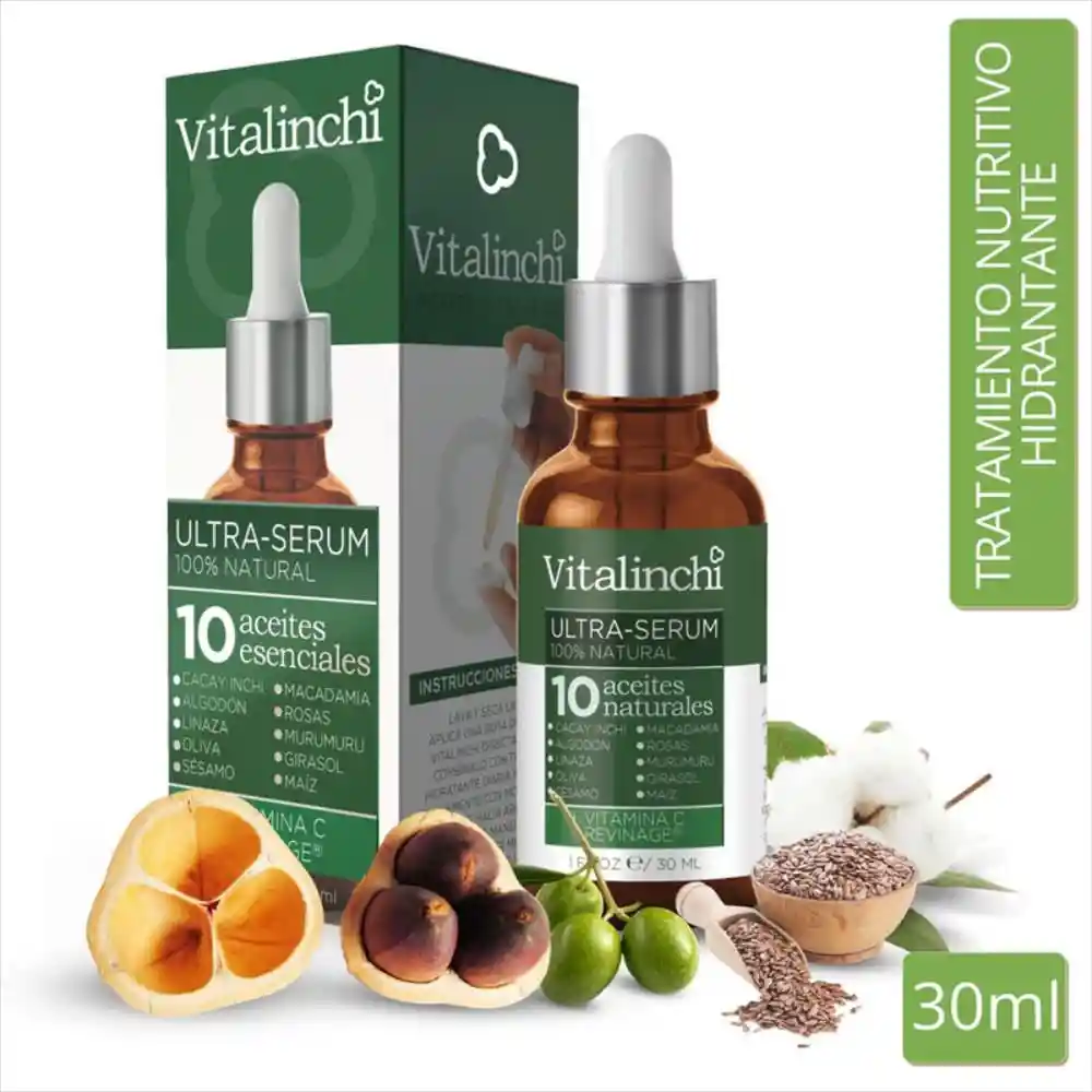 Vitalinchi Serum Loción Oil Ultra