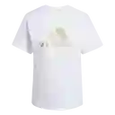 Adidas Camiseta T Met Manga Corta Lifestyle Mujer Blanco Talla L
