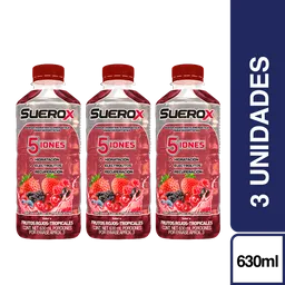 3 x Suerox Frutos Rojos