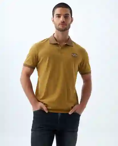 Camiseta Hombre Amarillo Talla L 809f012 Americanino