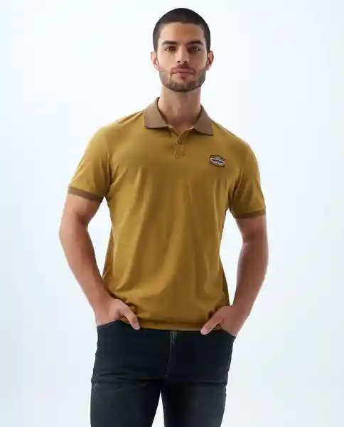 Camiseta Hombre Amarillo Talla L 809f012 Americanino