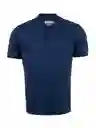 Camisa Jersey Slim Fit Unicolor Navy Talla XL 69610 Arturo Calle