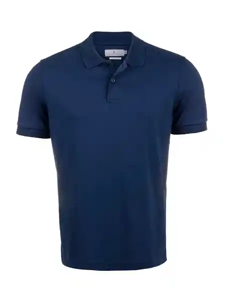 Camisa Jersey Slim Fit Unicolor Navy Talla XL 69610 Arturo Calle