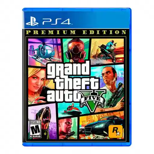 R Videojuego Grand Theft Auto Five (Gta5) para Ps4 