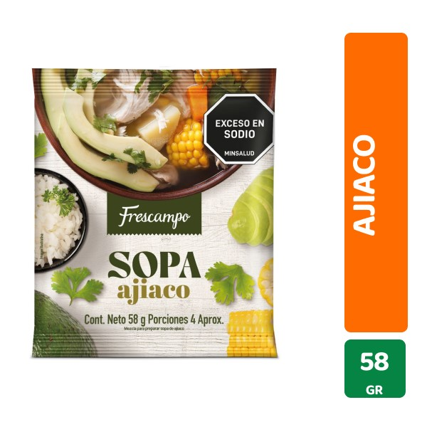 Frescampo Sopa Ajiaco Mezcla Para Preparar 58 g