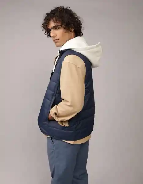 Chaqueta Hombre Azul Talla MEDIUM 1758410 American Eagle