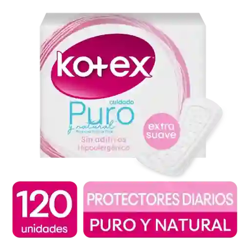 Kotex Protector Diario Cuidado Puro