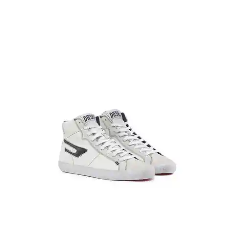 Diesel Tenis S-Leroji Mid Blanco Talla 9