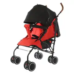 Bebesit Coche Paseador Para Bebe Buggy Rojo