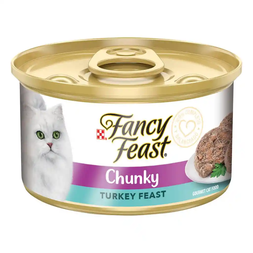 Fancy Feast Alimento Húmedo para Gatos Terrine Pavo 
