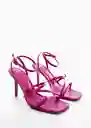 Sandalias Maya Fucsia Talla 35 Mujer Mango