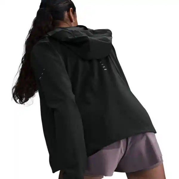 Nike Chaqueta Para Correr W Swift Rpl Pkbl Mujer Negro Talla S